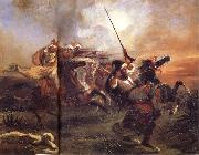 Eugene Delacroix The Collection of Arab Taxes Spain oil painting artist